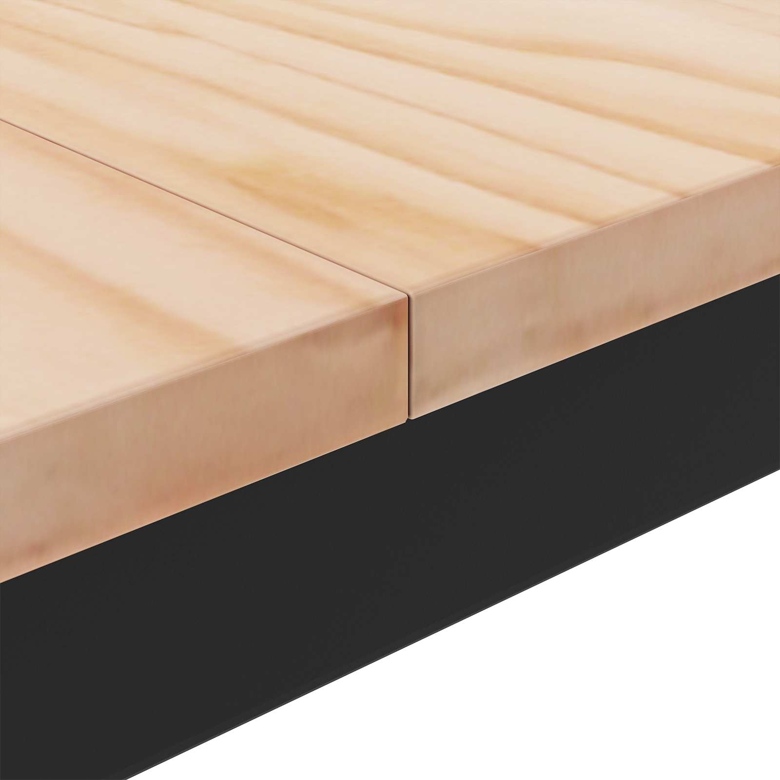 vidaXL Stolik kawowy Naturalny 80 x 80 x 45 cm Lite drewno sosnowe