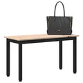 vidaXL ławka Naturalny 80 x 35 x 45 cm Lite drewno sosnowe