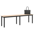 vidaXL ławka Naturalny 160 x 35 x 45 cm Lite drewno sosnowe