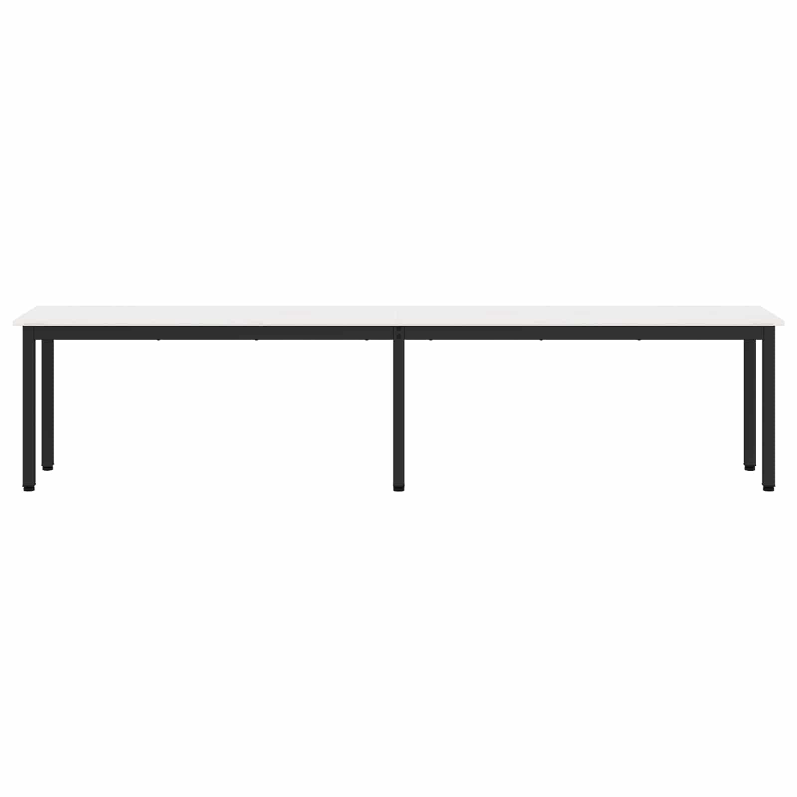vidaXL ławka Biały 200 x 35 x 45 cm Lite drewno sosnowe