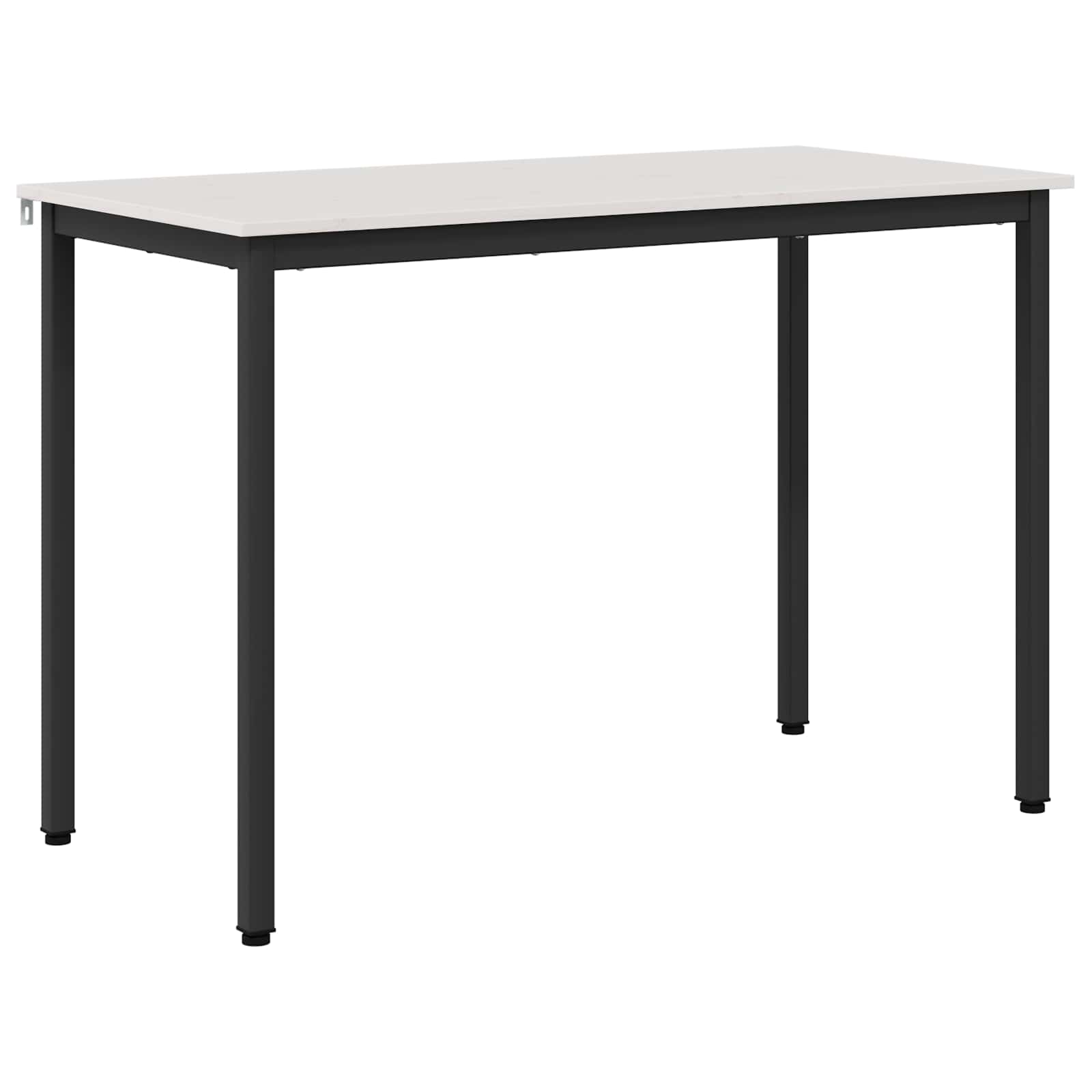 vidaXL Stół jadalny Biały 110 x 55 x 75 cm Lite drewno sosnowe