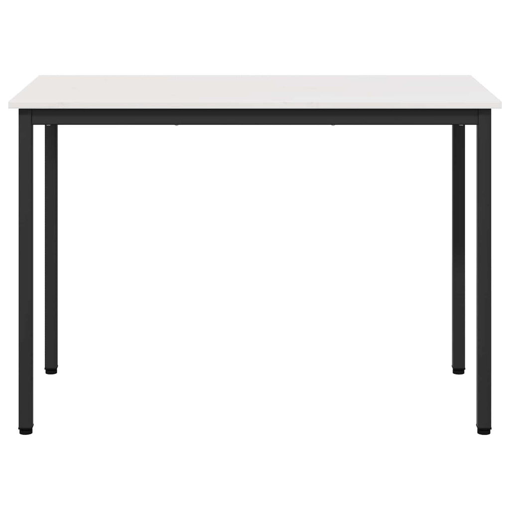 vidaXL Stół jadalny Biały 110 x 55 x 75 cm Lite drewno sosnowe