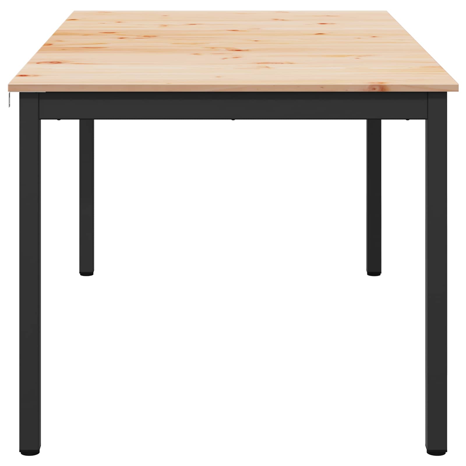vidaXL Stół jadalny Naturalny 140 x 80 x 75 cm Lite drewno sosnowe