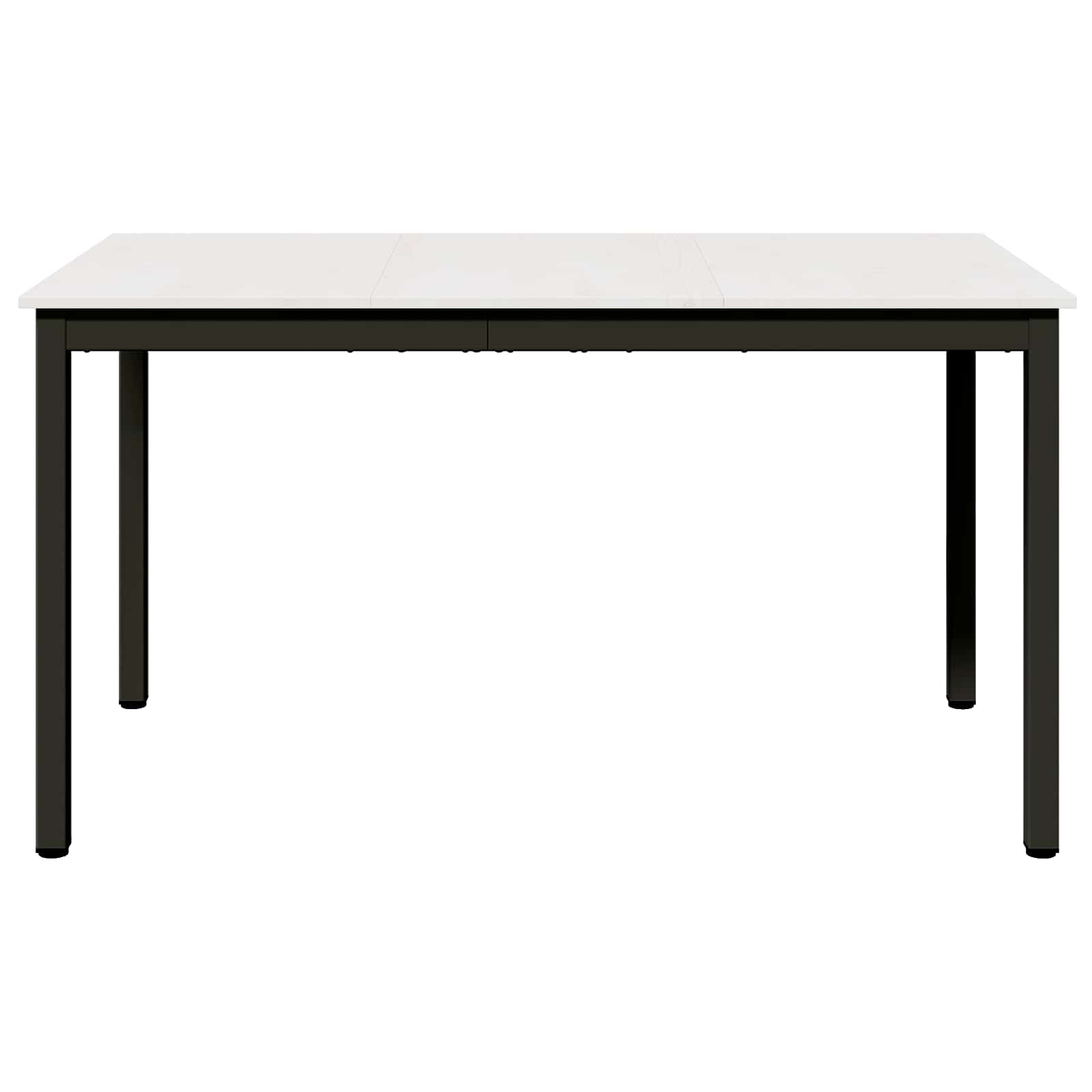 vidaXL Stół jadalny Biały 140 x 80 x 75 cm Lite drewno sosnowe