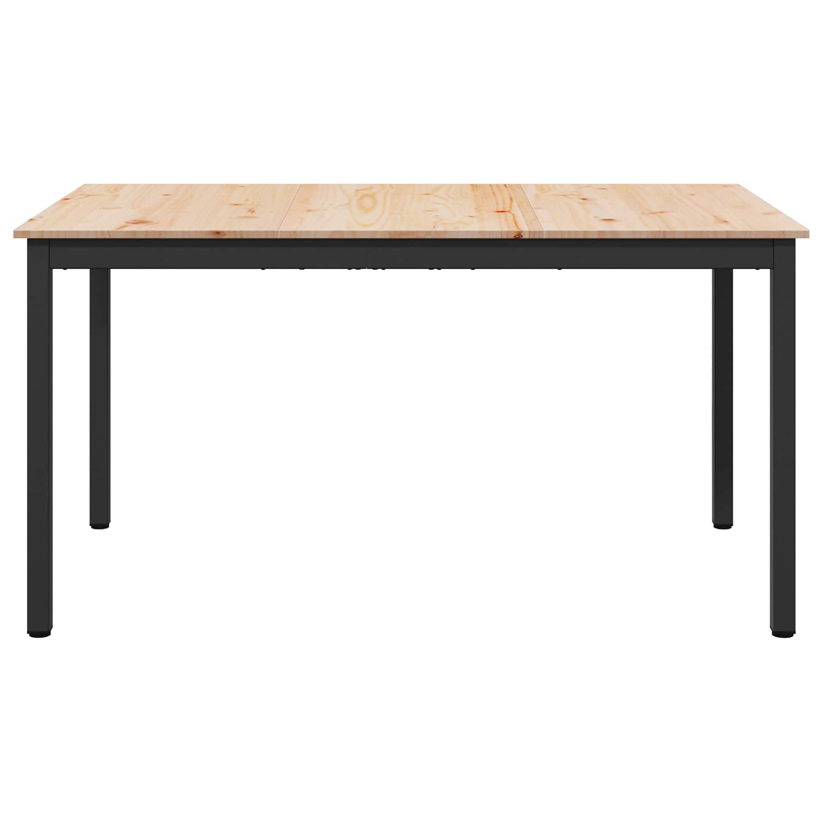vidaXL Stół jadalny Naturalny 150 x 90 x 75 cm Lite drewno sosnowe