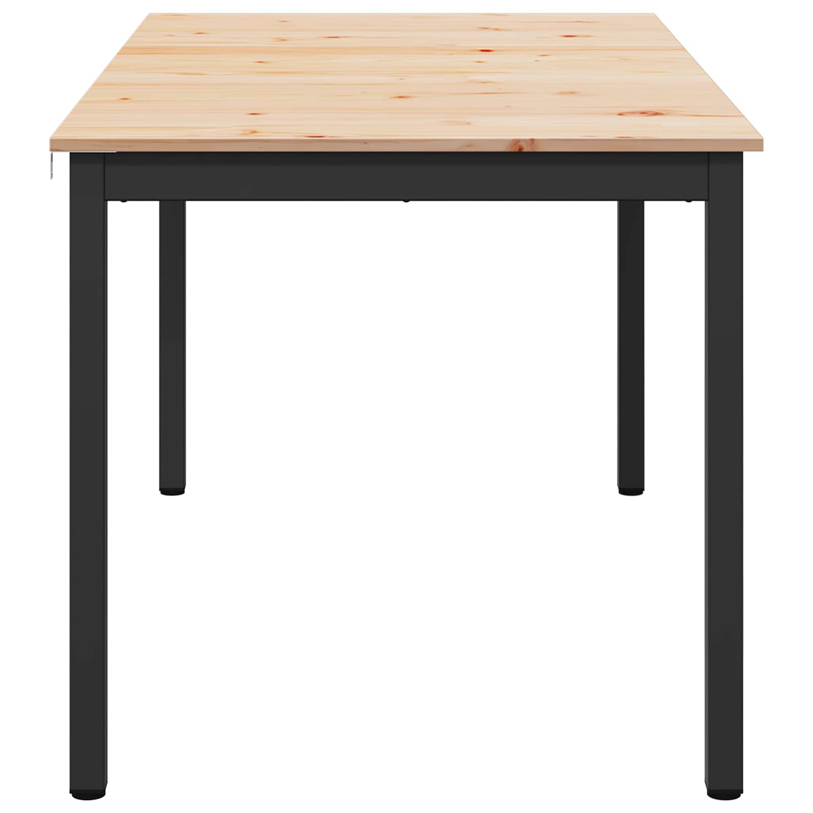 vidaXL Stół jadalny Naturalny 150 x 90 x 75 cm Lite drewno sosnowe