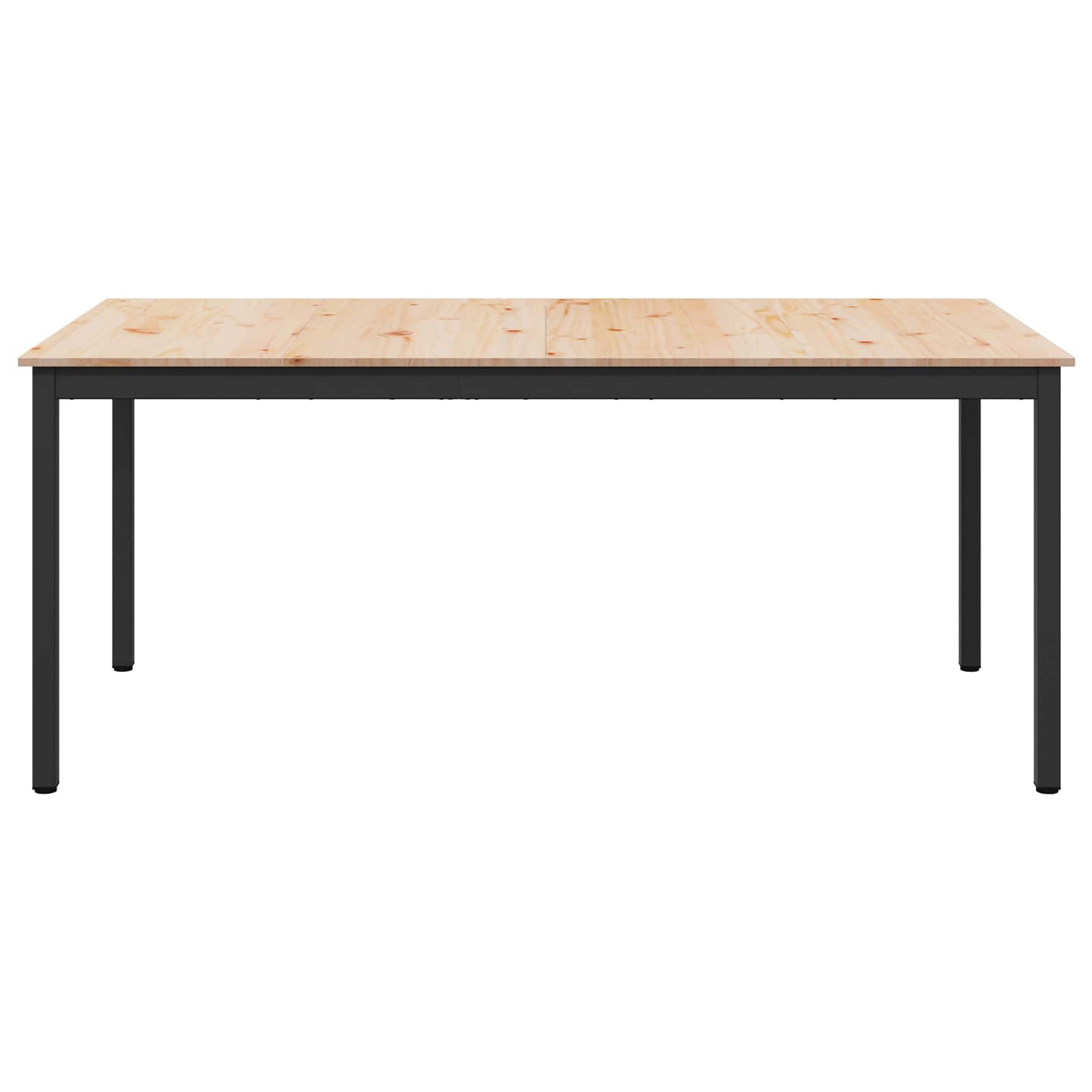 vidaXL Stół jadalny Naturalny 180 x 90 x 75 cm Lite drewno sosnowe