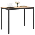 vidaXL Stół barowy Naturalny 140 x 80 x 105 cm Lite drewno sosnowe