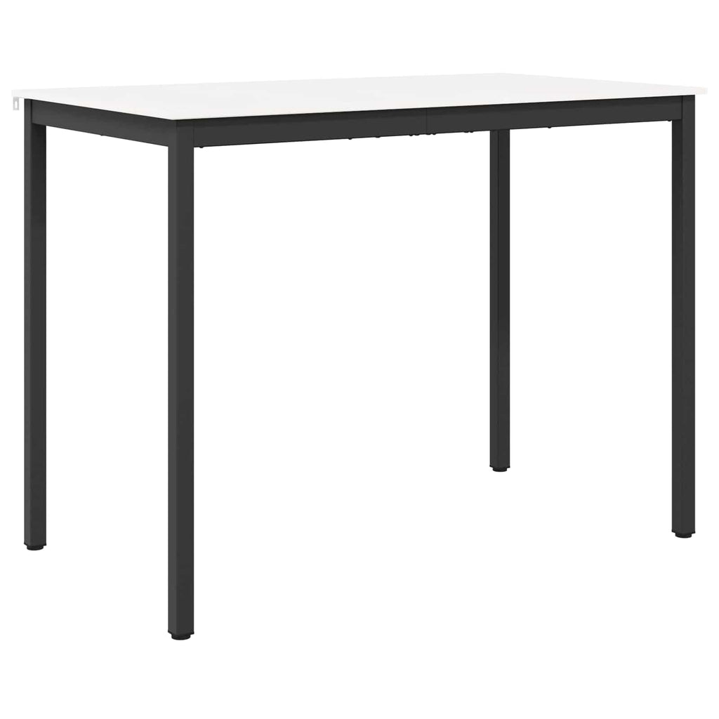 vidaXL Stół barowy Biały 140 x 80 x 105 cm Lite drewno sosnowe