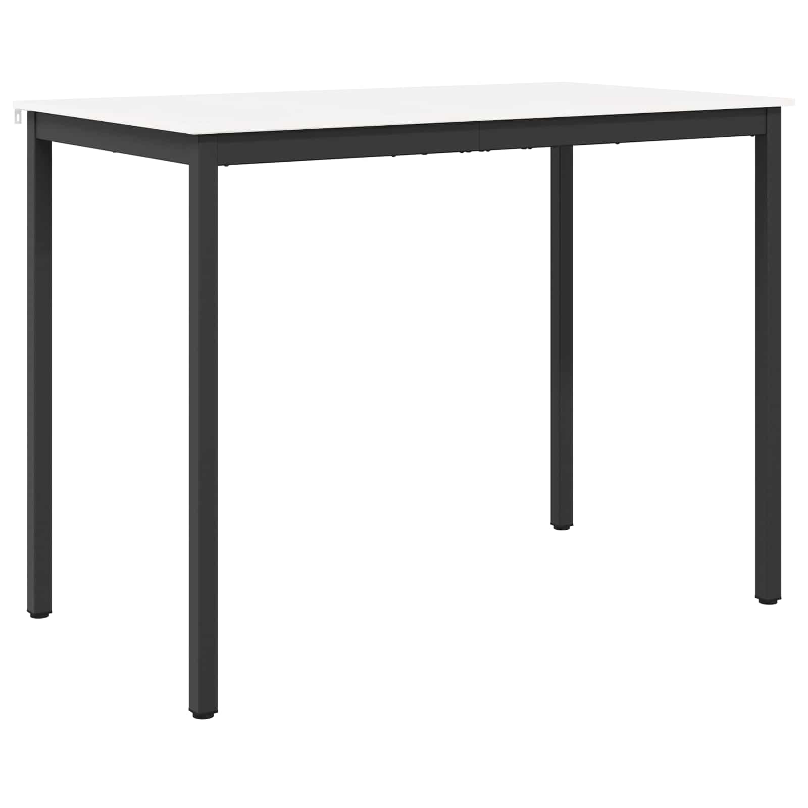 vidaXL Stół barowy Biały 140 x 80 x 105 cm Lite drewno sosnowe