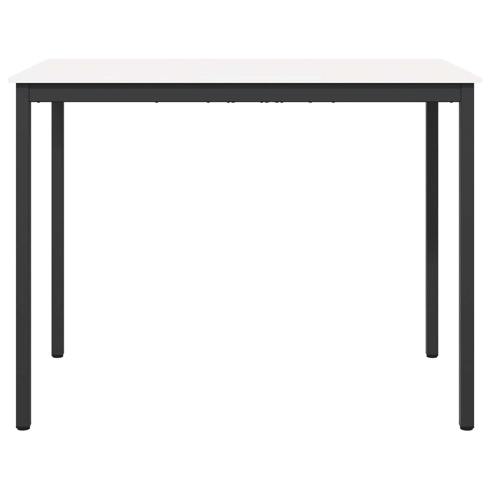 vidaXL Stół barowy Biały 140 x 80 x 105 cm Lite drewno sosnowe