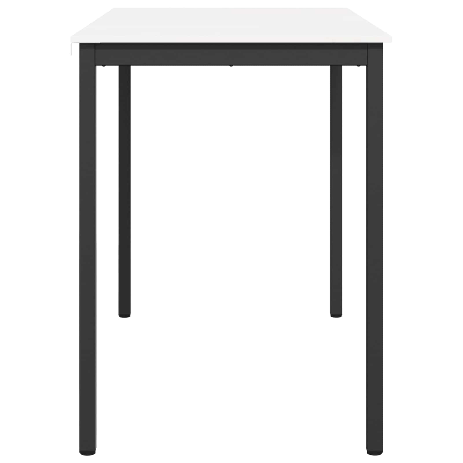vidaXL Stół barowy Biały 140 x 80 x 105 cm Lite drewno sosnowe