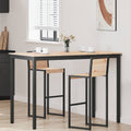 vidaXL Stół barowy Naturalny 150 x 80 x 105 cm Lite drewno sosnowe