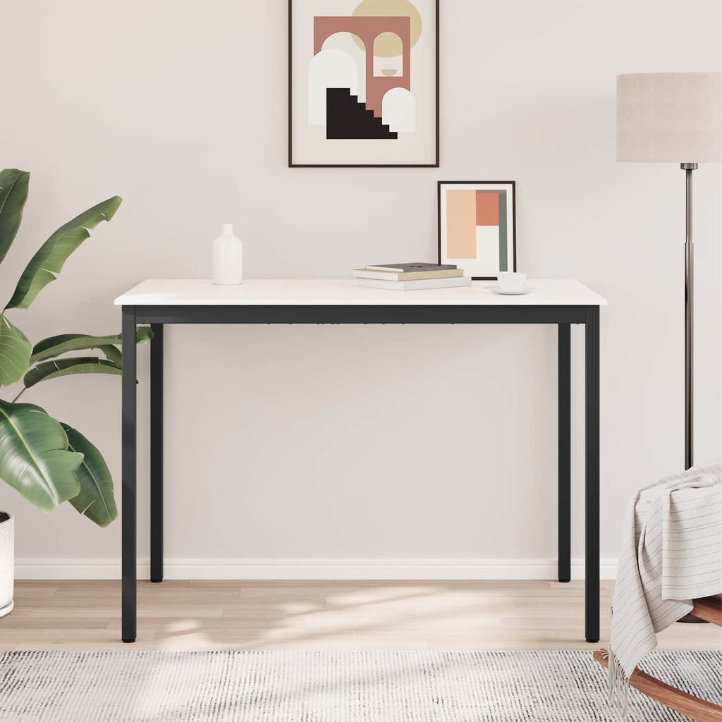 vidaXL Stół barowy Biały 150 x 80 x 105 cm Lite drewno sosnowe