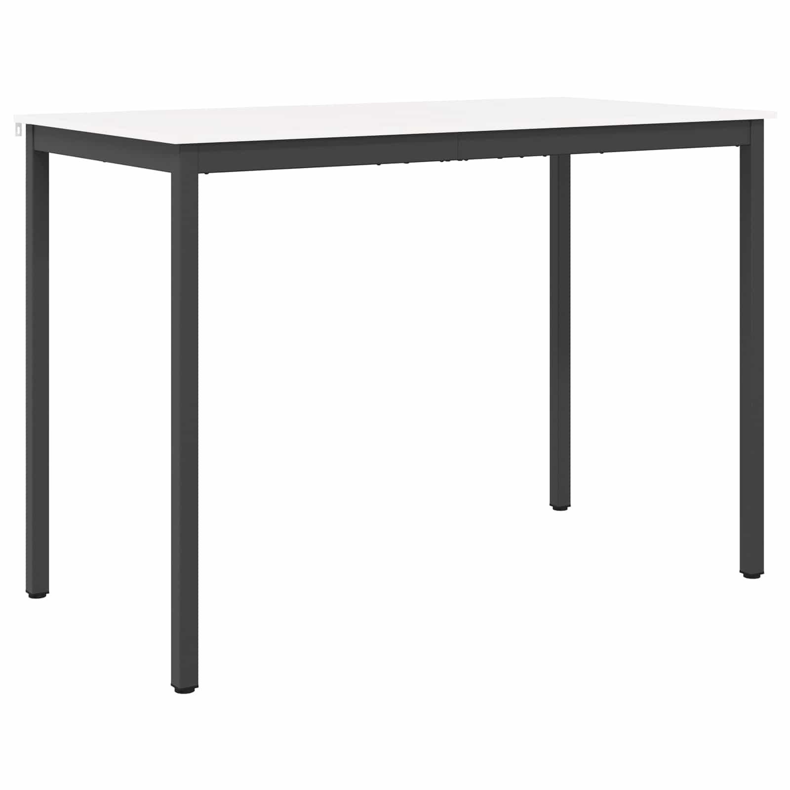 vidaXL Stół barowy Biały 150 x 80 x 105 cm Lite drewno sosnowe