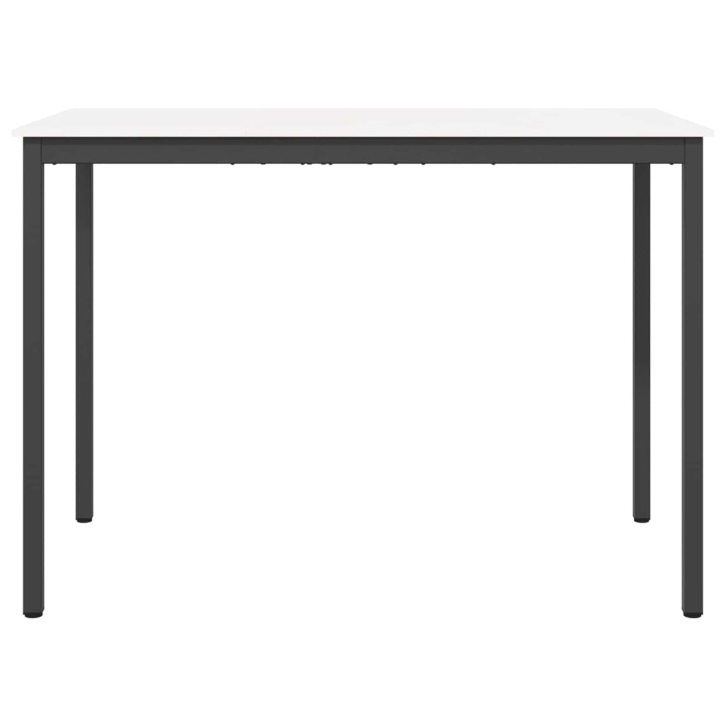 vidaXL Stół barowy Biały 150 x 80 x 105 cm Lite drewno sosnowe