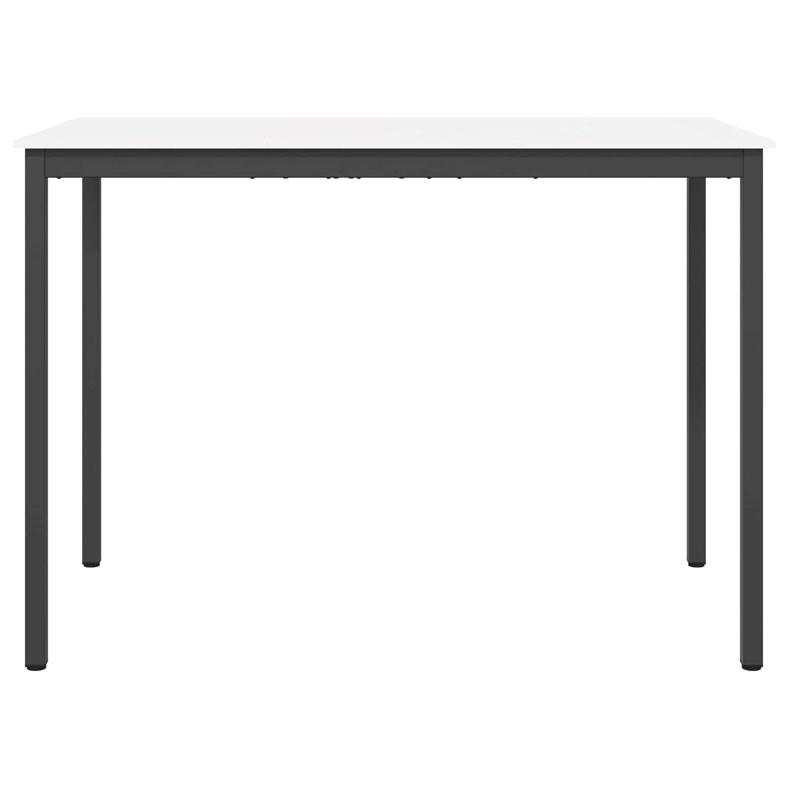 vidaXL Stół barowy Biały 150 x 80 x 105 cm Lite drewno sosnowe