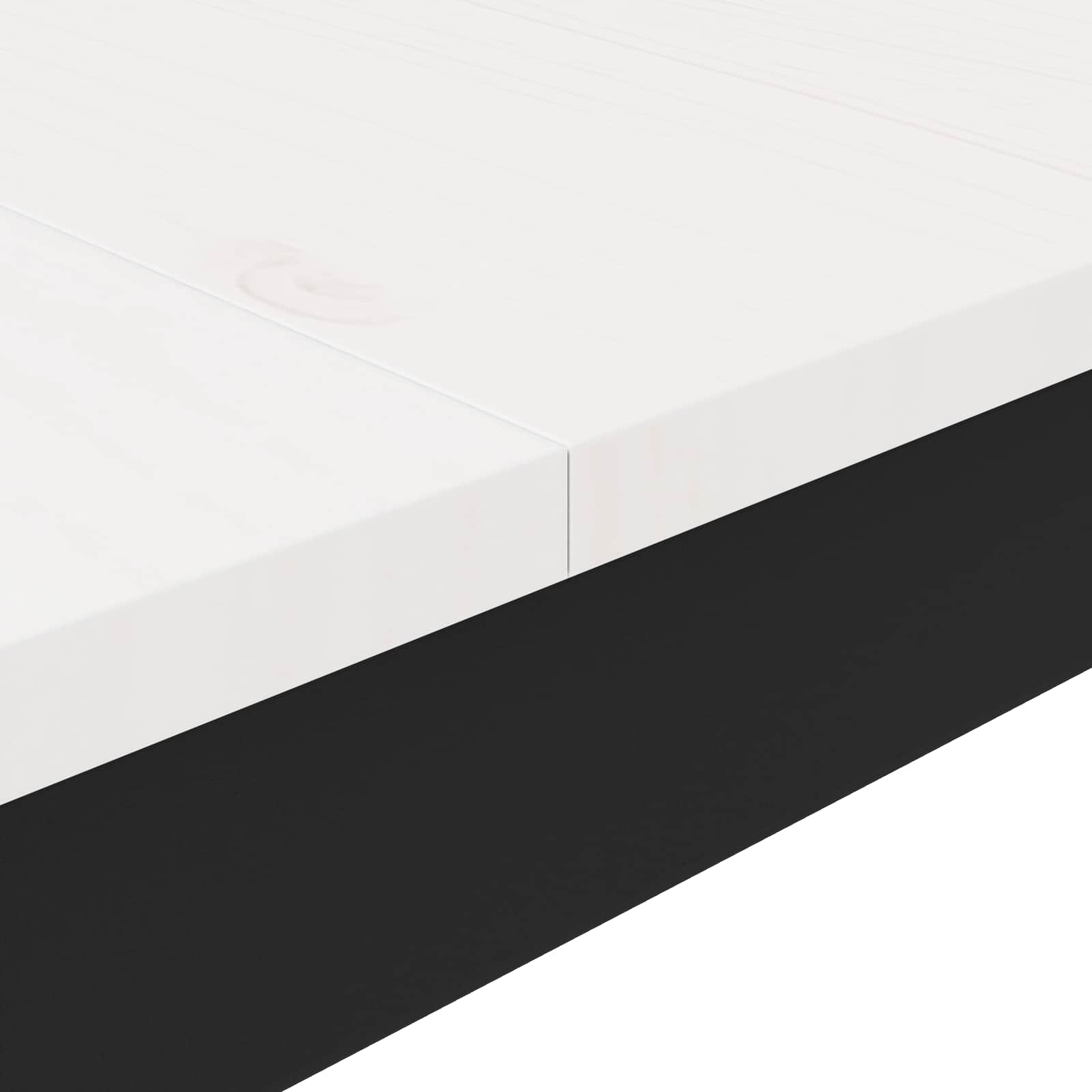 vidaXL Stół barowy Biały 180 x 90 x 105 cm Lite drewno sosnowe