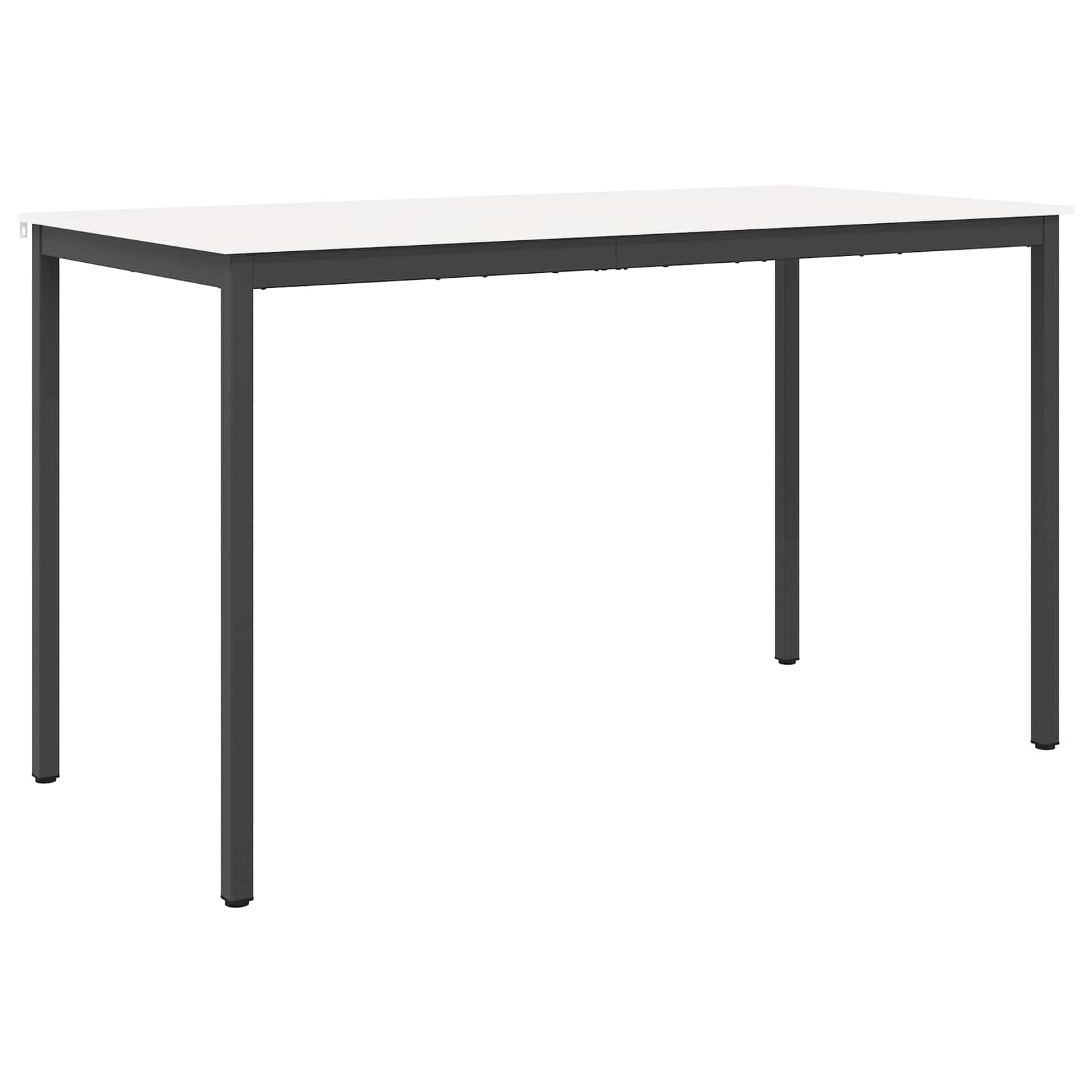 vidaXL Stół barowy Biały 180 x 90 x 105 cm Lite drewno sosnowe