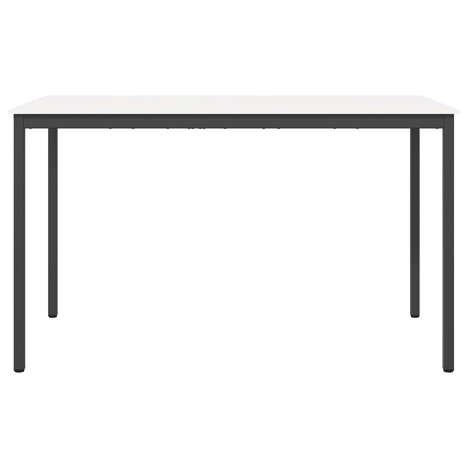vidaXL Stół barowy Biały 180 x 90 x 105 cm Lite drewno sosnowe