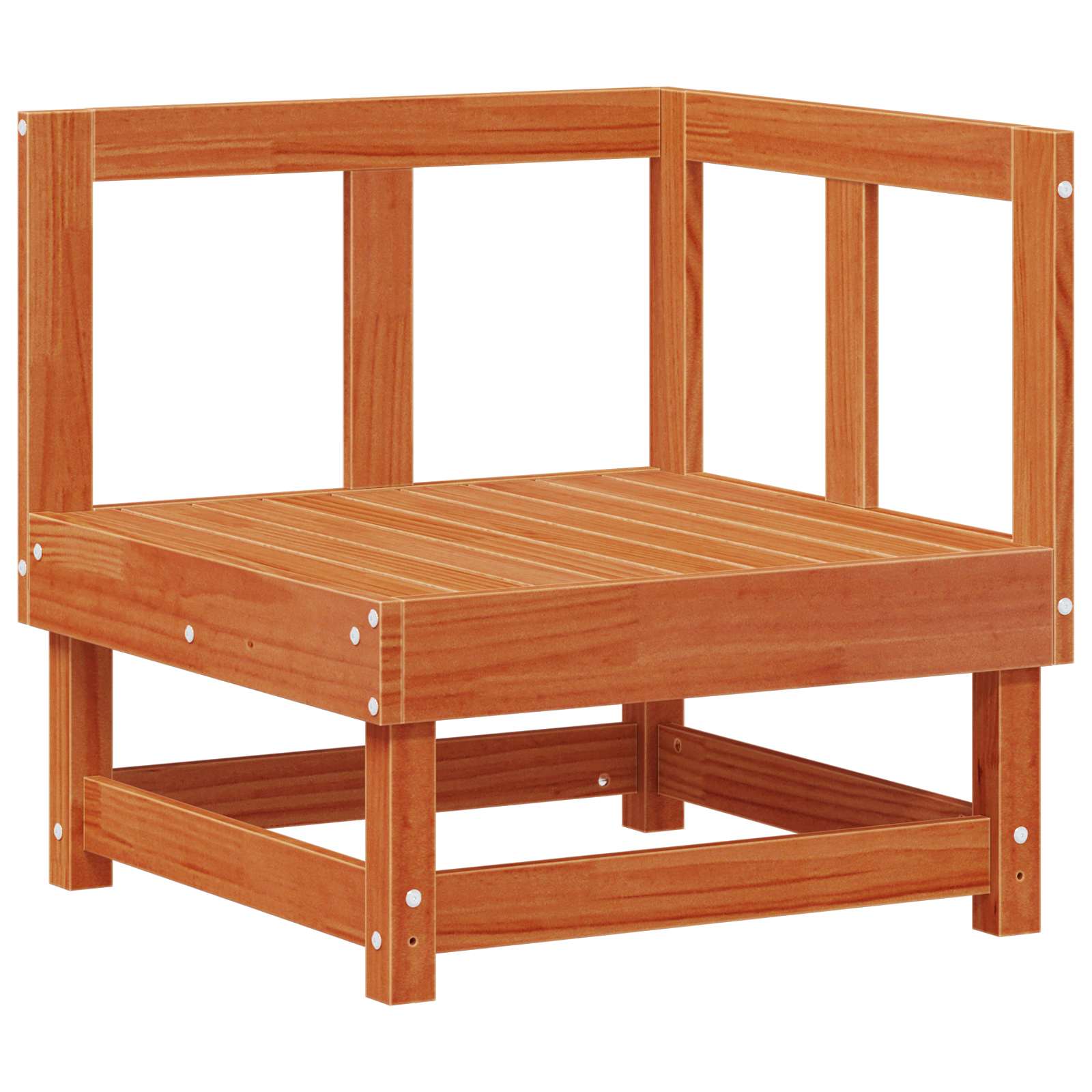 vidaXL Sofa narożna do ogrodu Lite drewno sosnowe