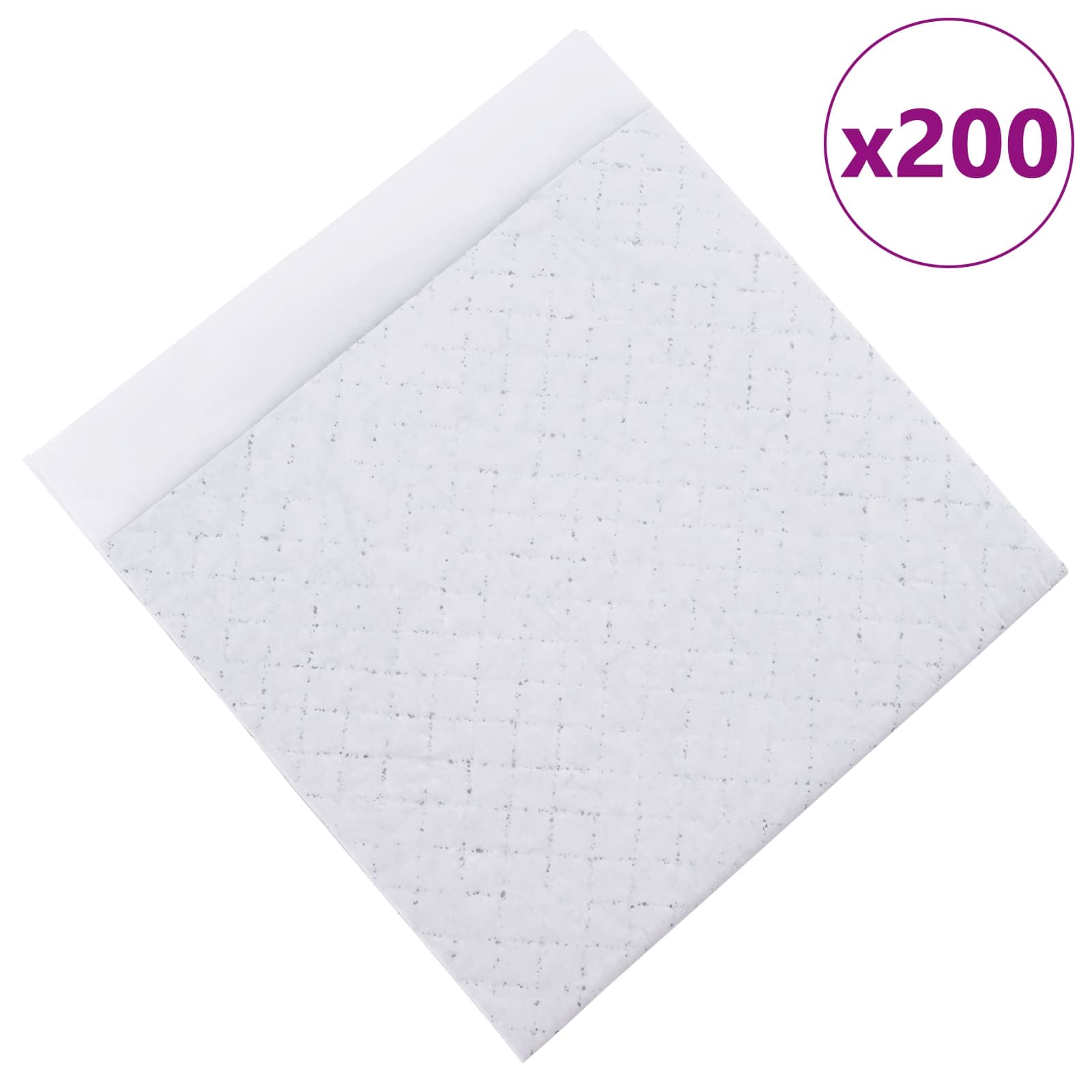 vidaXL Podkład treningowy dla zwierząt z włókniny 200 pcs 45 x 33 cm