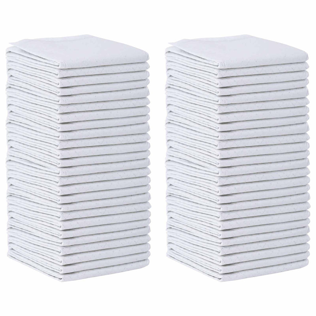 vidaXL Podkład treningowy dla zwierząt z włókniny 50 pcs 60 x 45 cm