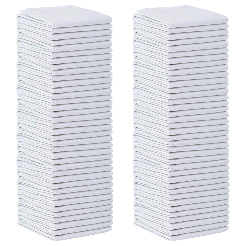 vidaXL Podkład treningowy dla zwierząt z włókniny 100 pcs 60 x 45 cm