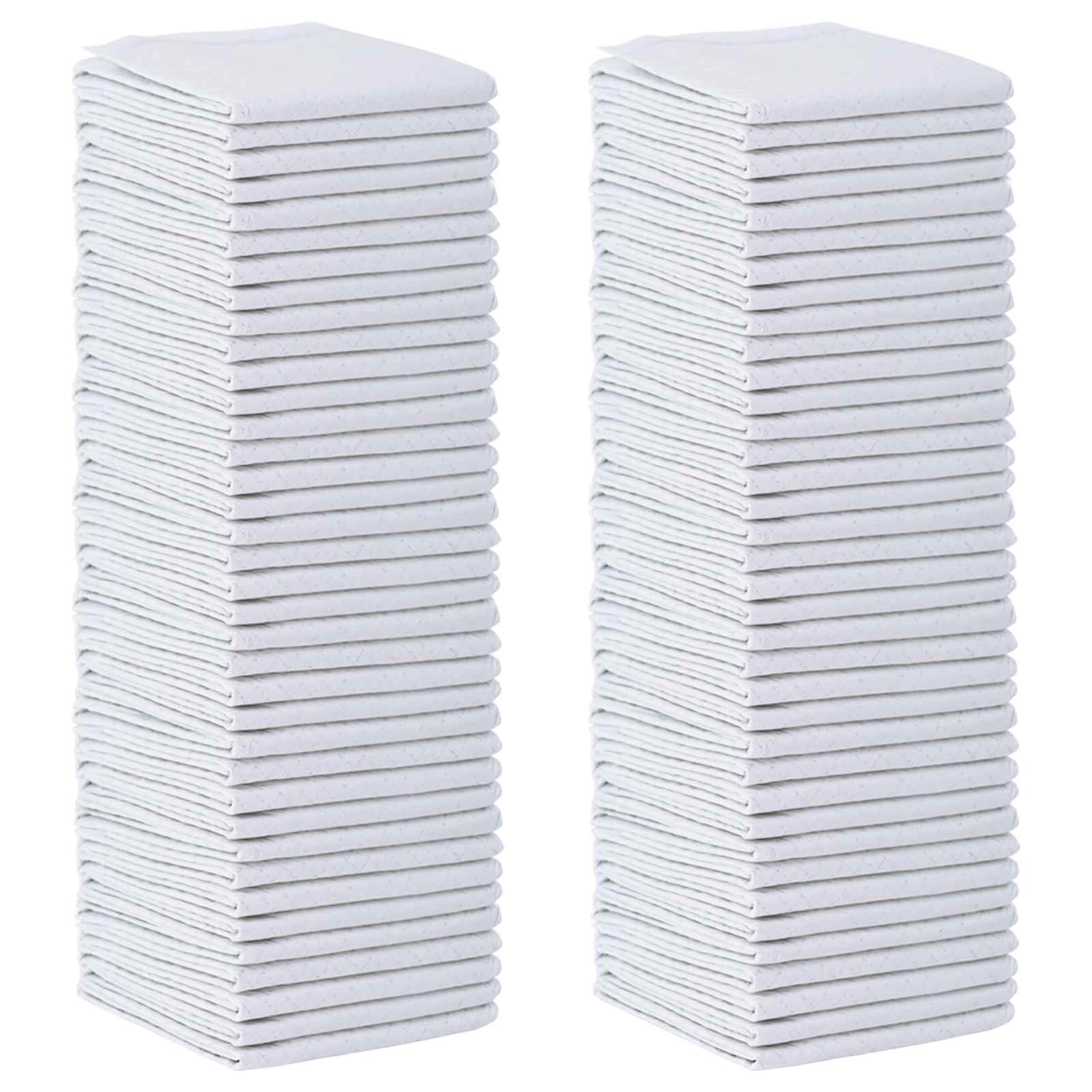 vidaXL Podkład treningowy dla zwierząt z włókniny 100 pcs 60 x 45 cm