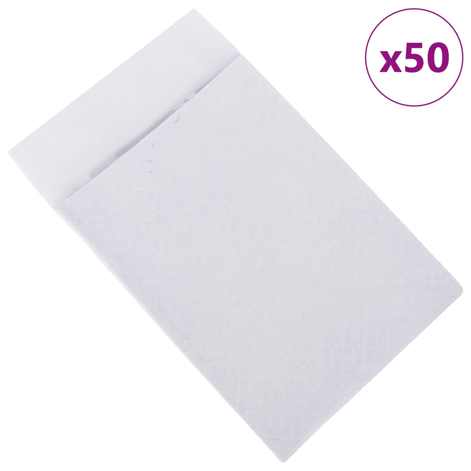 vidaXL Podkład treningowy dla zwierząt z włókniny 50 pcs 60 x 60 cm