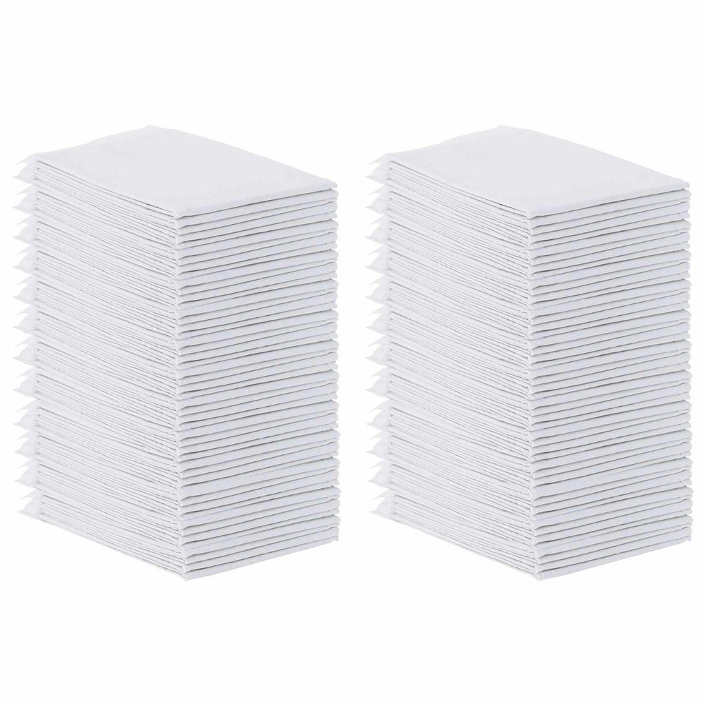 vidaXL Podkład treningowy dla zwierząt z włókniny 100 pcs 60 x 60 cm
