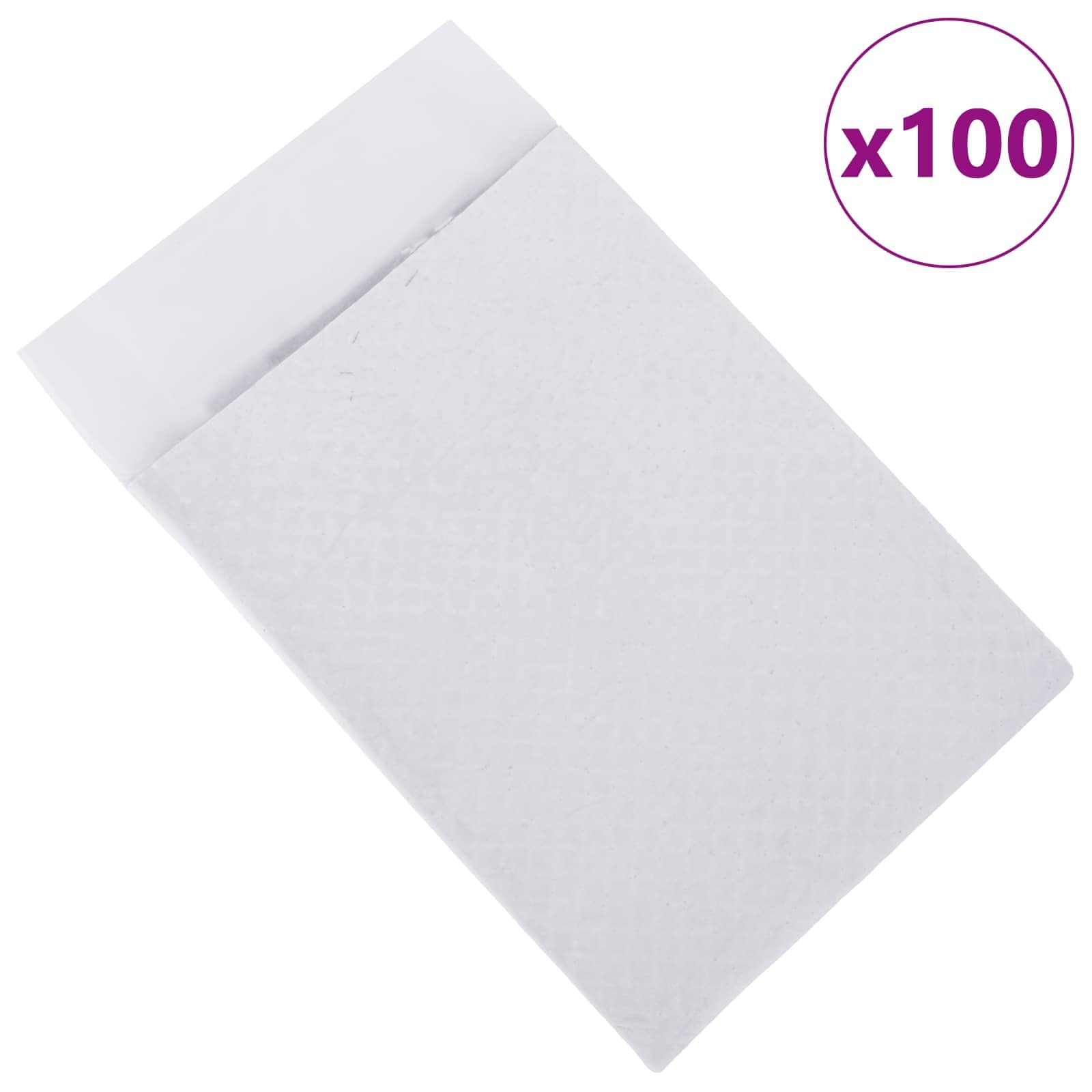 vidaXL Podkład treningowy dla zwierząt z włókniny 100 pcs 60 x 60 cm