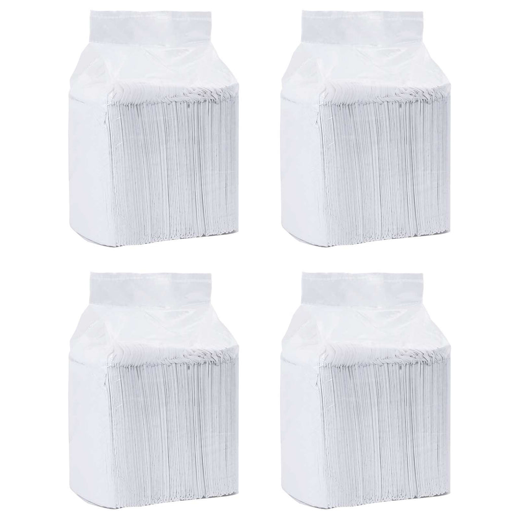 vidaXL Podkład treningowy dla zwierząt z włókniny 200 pcs 60 x 60 cm