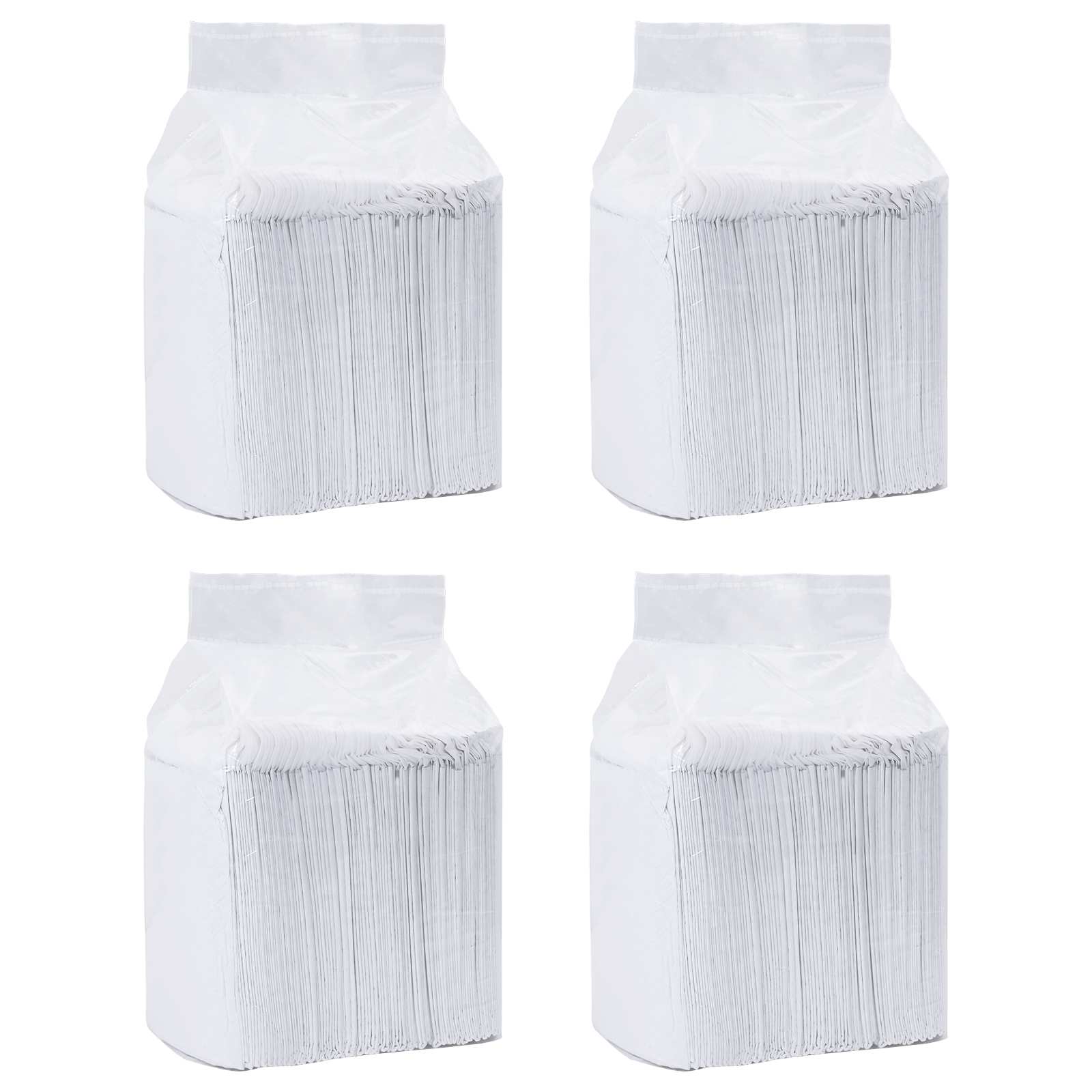 vidaXL Podkład treningowy dla zwierząt z włókniny 200 pcs 60 x 60 cm