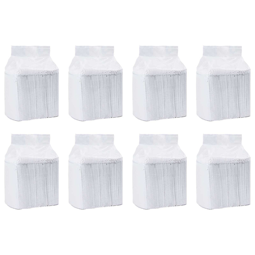 vidaXL Podkład treningowy dla zwierząt z włókniny 400 pcs 60 x 60 cm
