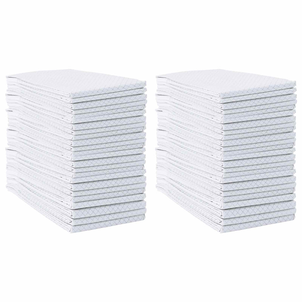 vidaXL Podkład treningowy dla zwierząt z włókniny 50 pcs 120 x 80 cm