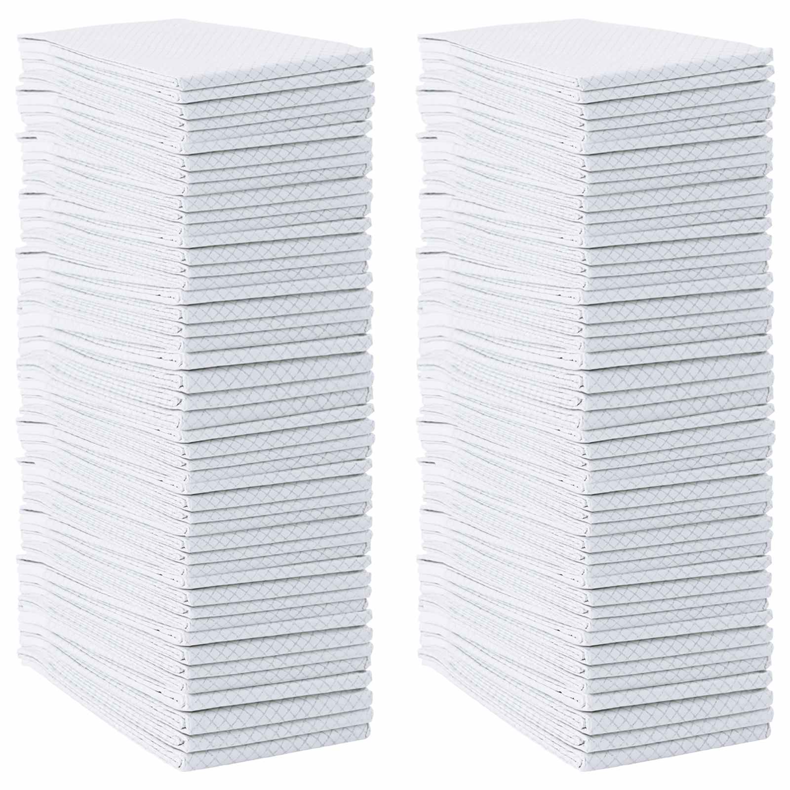 vidaXL Podkład treningowy dla zwierząt z włókniny 100 pcs 120 x 80 cm