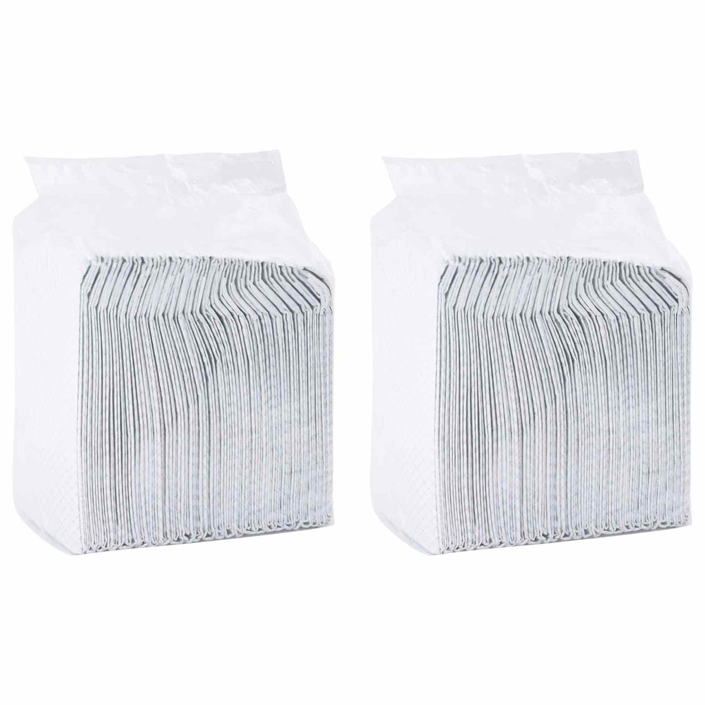 vidaXL Podkład treningowy dla zwierząt z włókniny 100 pcs 120 x 80 cm