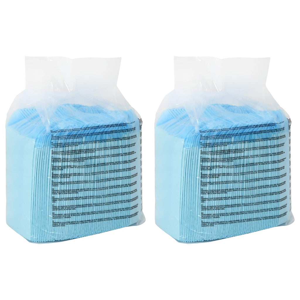 vidaXL Podkład treningowy dla zwierząt z włókniny 100 pcs 45 x 33 cm