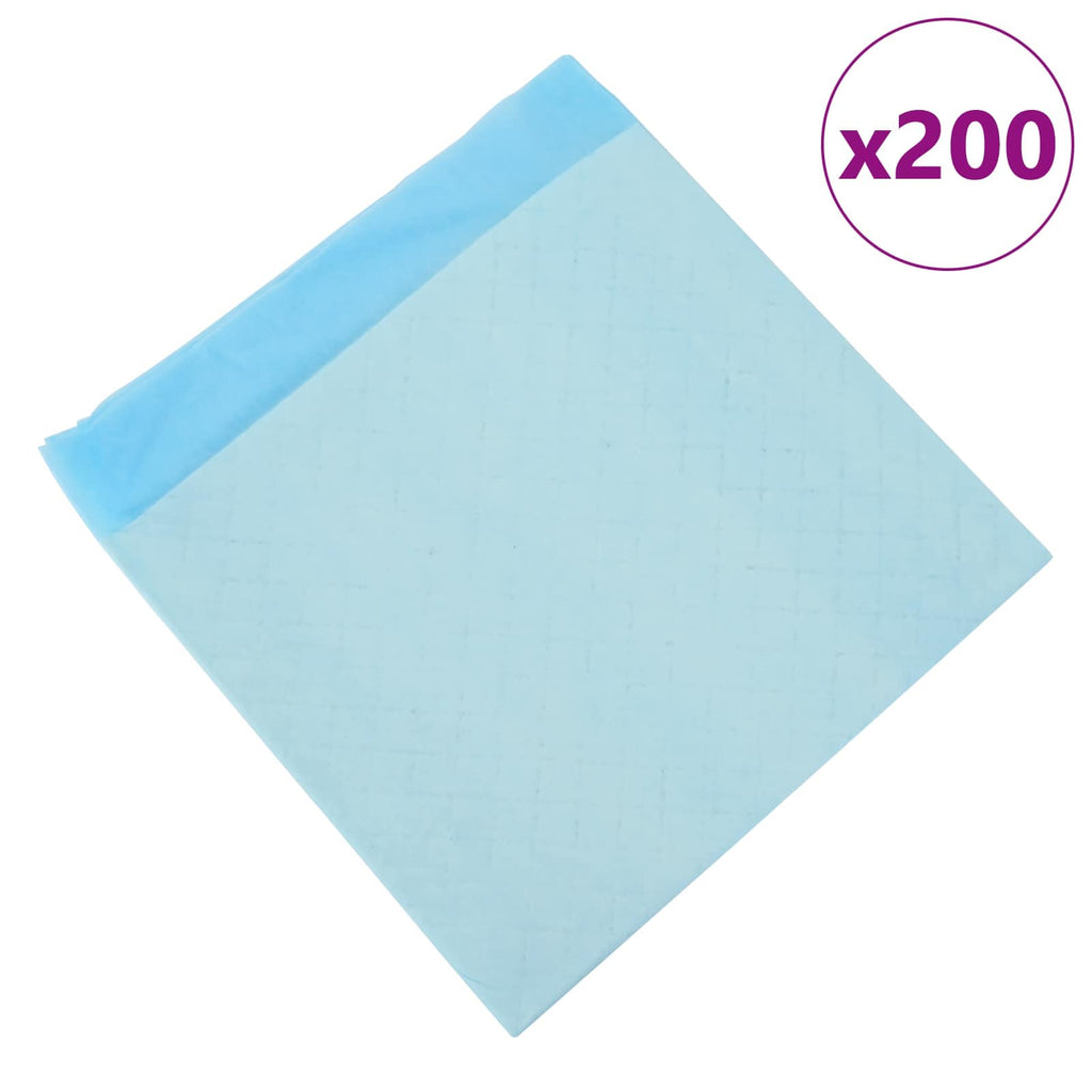 vidaXL Podkład treningowy dla zwierząt z włókniny 200 pcs 45 x 33 cm