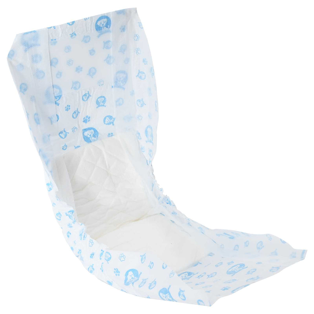 vidaXL Jednorazowy Pampers dla Psów Samców 30 pcs Biały XS