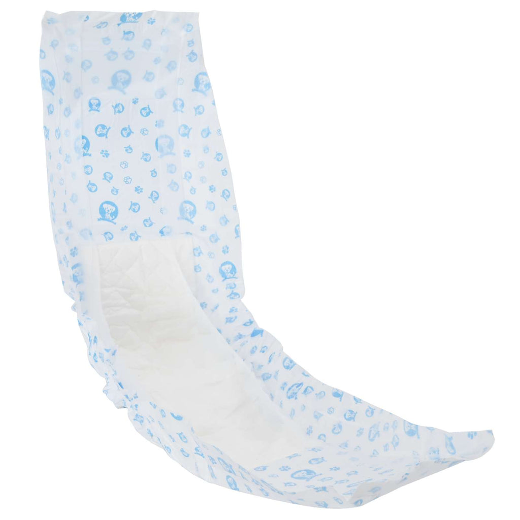vidaXL Jednorazowy Pampers dla Psów Samców 30 pcs Biały M