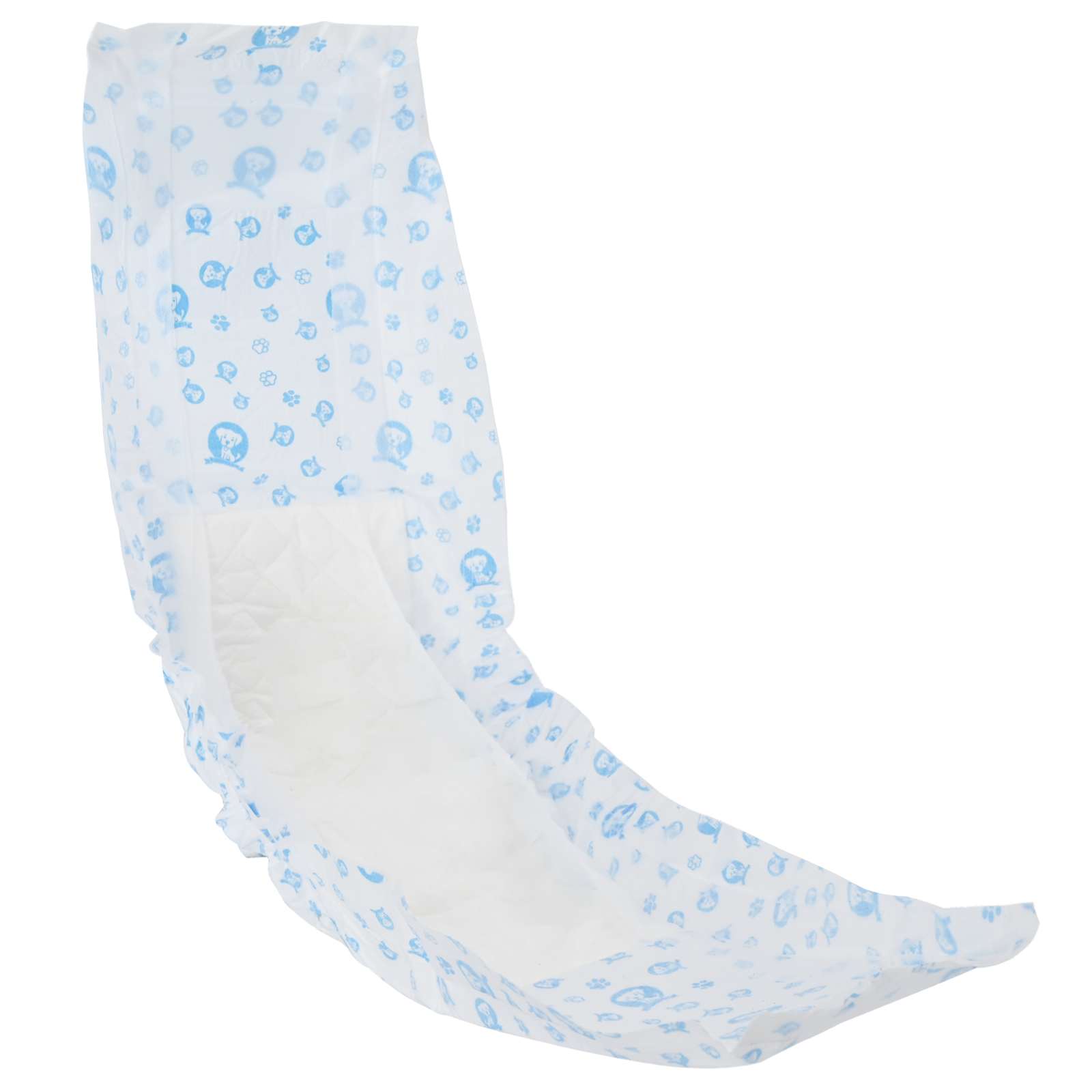 vidaXL Jednorazowy Pampers dla Psów Samców 30 pcs Biały L