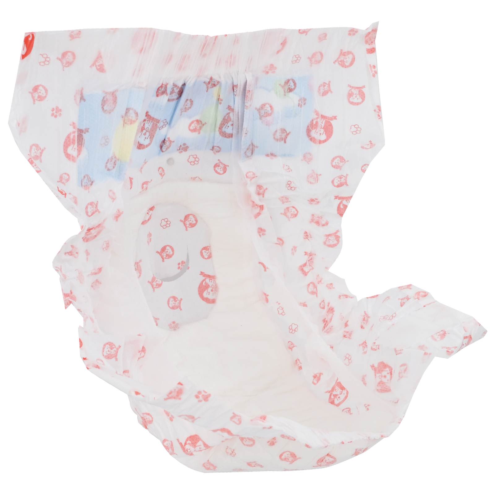 vidaXL Jednorazowa pielucha dla psów samic 30 pcs Biały S