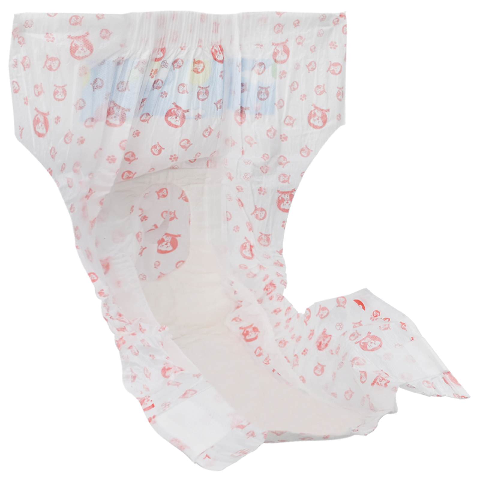 vidaXL Jednorazowa pielucha dla psów samic 30 pcs Biały L