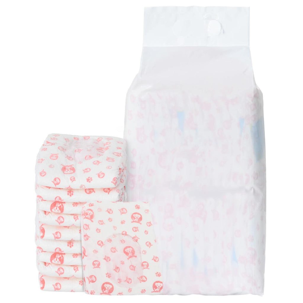 vidaXL Jednorazowa pielucha dla psów samic 30 pcs Biały L