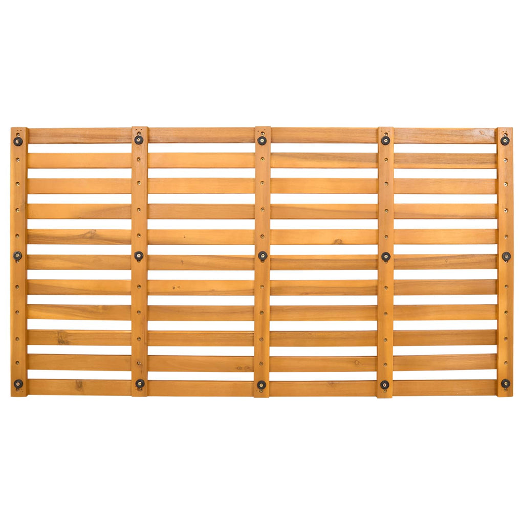 vidaXL Mata do kąpieli brązowy 100 x 53 x 2,5 cm Lite Drewno Akacji
