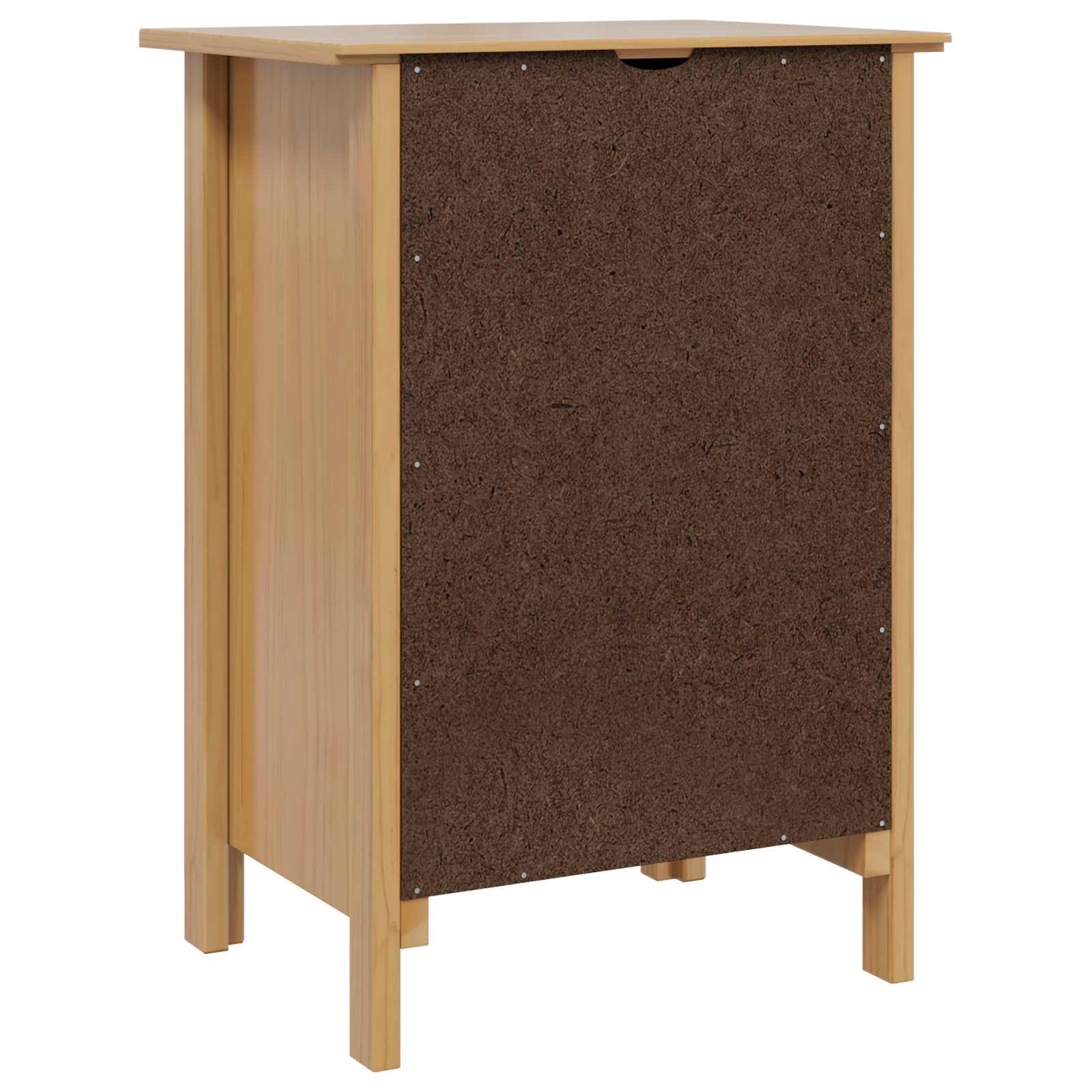 vidaXL Szafka Nocna z szufladą HILL Miodowy brąz 46 x 35 x 65 cm