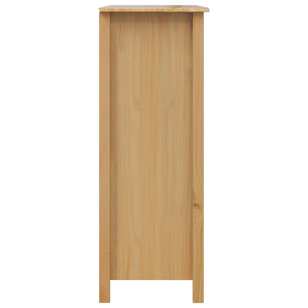 vidaXL Szafka na wino HILL Miodowy brąz 79.5 x 40 x 107.5 cm