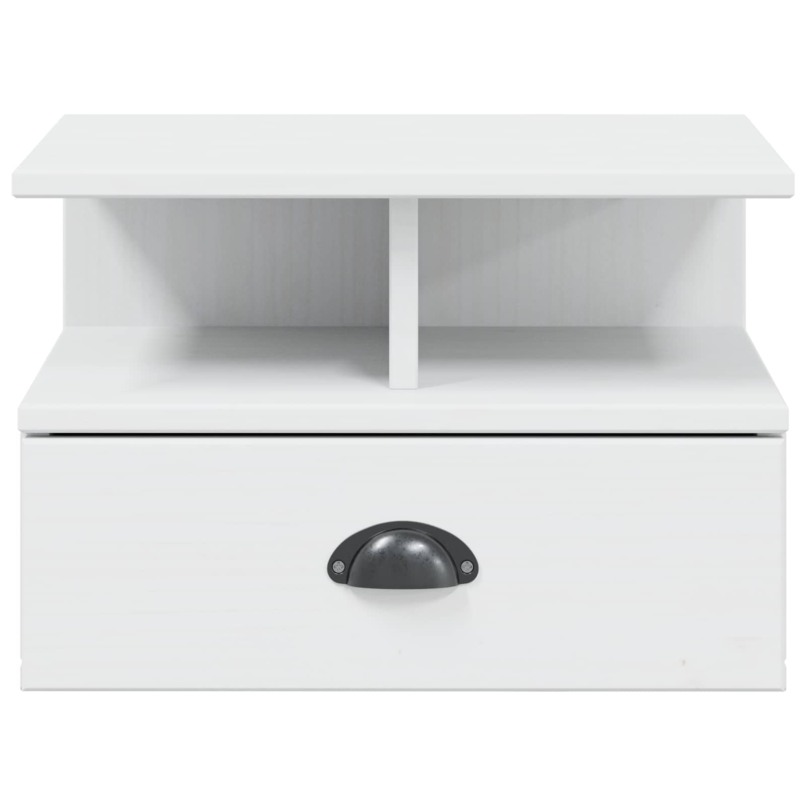 vidaXL Szafka Nocna HILL Biały 40 x 31 x 27 cm Lite drewno sosnowe
